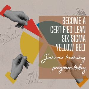 Lean Six Sigma Yellow Belt Poster